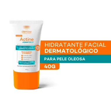 Actine Aquaforce Gel Hidratante Facial Pele Oleosa a Acneica 40g