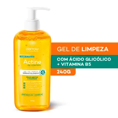 Actine Control Gel de Limpeza Pele Mista a Oleosa 240g