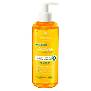 Actine Oil Control Gel de Limpeza Pele Mistas a Oleosas 400g