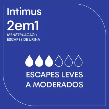 Absorvente Íntimos Noturno 2 em 1 com Abas 8 Unidades