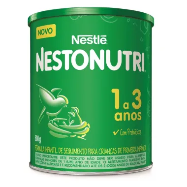 Nestonutri Nestlé 1 a 3 Anos 2 Unidades de 800g Cada