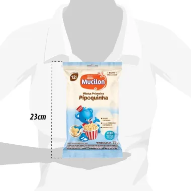 Snack Mucilon Pipoquinha Milho 35g