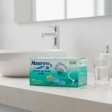 Nasonew Ar 0,9% Refil com 30 Envelopes