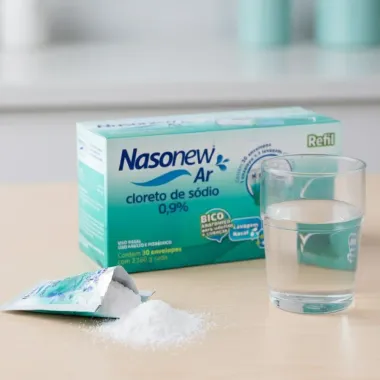 Nasonew Ar 0,9% Refil com 30 Envelopes