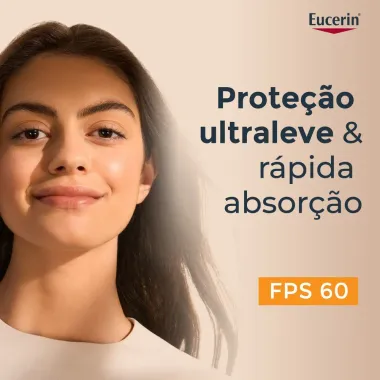 Eucerin Hydro Fluid FPS 60 Fluido Facial Ultra Leve 50ml