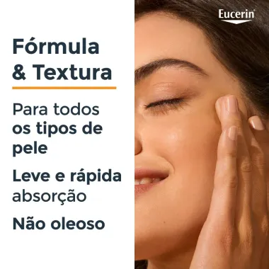 Eucerin Hydro Fluid FPS 60 Fluido Facial Ultra Leve 50ml