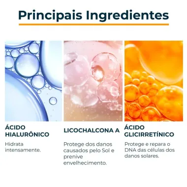 Protetor Solar Facial Ultra Fluido Eucerin Hydro Fluid FPS 60 Todos os Tipos de Pele 50ml