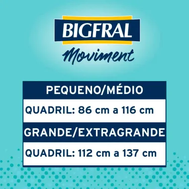 Bigfral Tamanho P/M 16 Unidades