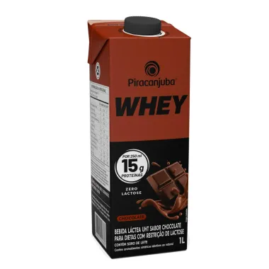 Bebida Piracanjuba Whey Chocolate 1l