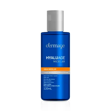 Água Micelar Hyaluage Dermage Limpa, Demaquila, Purifica e Hidrata 120ml