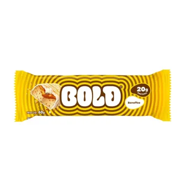 Barra de Proteína Bold Banoffee 20g de Proteína com 60g