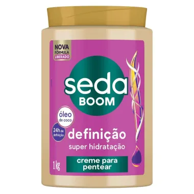 Creme de Pentear Seda Boom Definição Super Hidratação 1kg