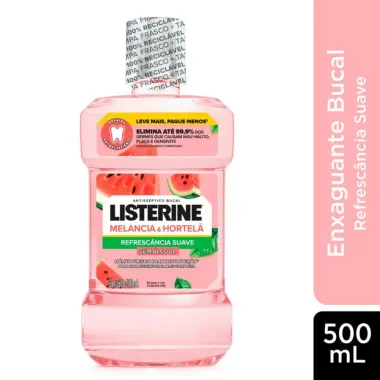 Antisséptico Bucal Listerine Melancia e Hortelã 500ml