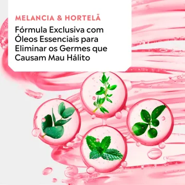 Antisséptico Bucal Listerine Melancia e Hortelã 250ml