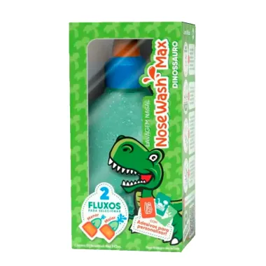 Dispositivo para Lavagem Nasal Nosewash Max Dinossauro 240ml