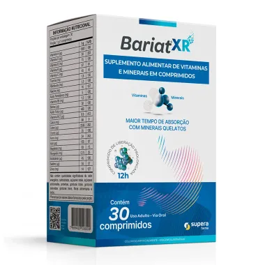 Bariat XR com 30 Comprimidos de Liberação Prolongada 12h