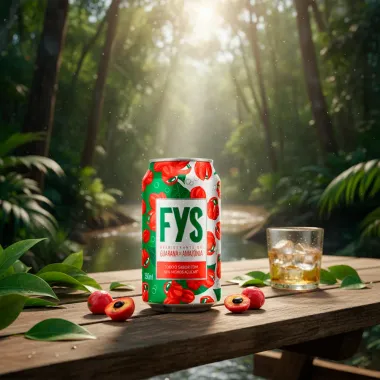Refrigerante FYs Guaran&aacute; da Amaz&ocirc;nia 350ml