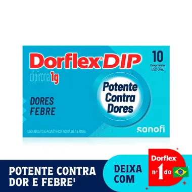 Dorflex DIP Dipirona 1G 10 comprimidos