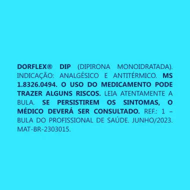 Analgésico e Antitérmico DIP Dorflex