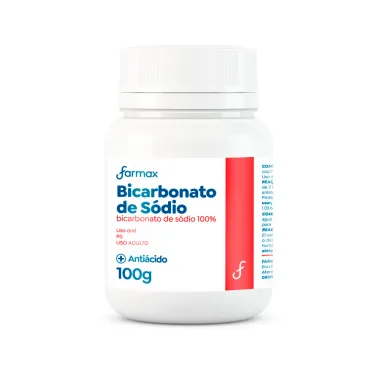 Bicarbonato de Sódio Farmax Pote 100g Pote