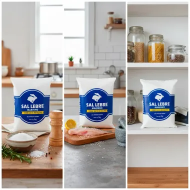 Sal Lebre Marinho Refinado Iodado 1kg