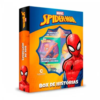 Livro Box de Hist&oacute;rias Marvel Homem Aranha Culturama
