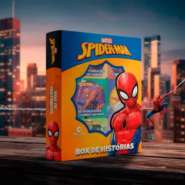 Livro Box de Hist&oacute;rias Marvel Homem Aranha Culturama