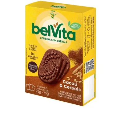 Biscoito BelVita Cacau E Cereais