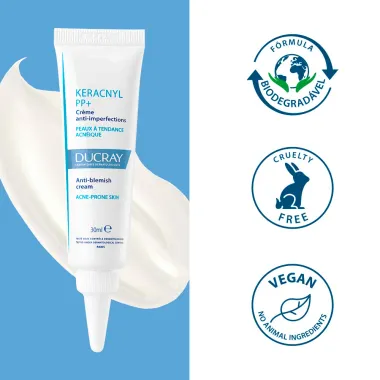 Keracnyl PP+ Ducray Creme Cuidado Antiacne 30ml