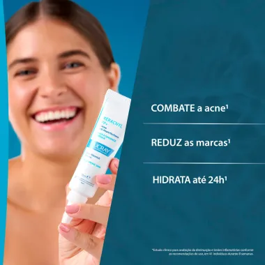 Keracnyl PP+ Ducray Creme Cuidado Antiacne 30ml Verso