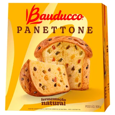 Panettone Bauducco Frutas 908g