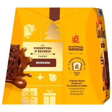 Chocottone Bauducco Recheio Sabor Mousse 450g