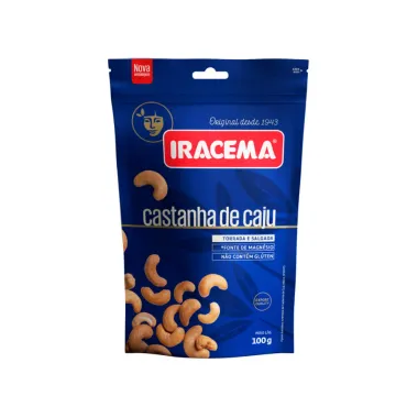 Castanha de Caju Iracema Torrada e Salgada 100g