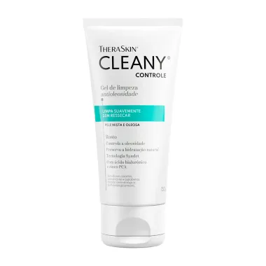 Cleany Controle Theraskin Gel de Limpeza Facial Antioleosidade 150ml