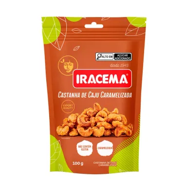 Castanha de Caju Iracema Caramelizada 100g