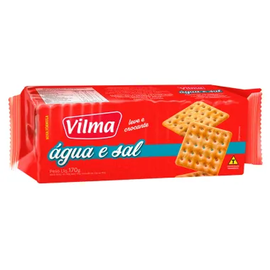 Biscoito Vilma Água e Sal 170g