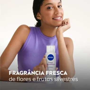 Desodorante Antitranspirante Nivea Aerossol Fresh Sensation 150ml