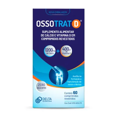 Ossotrat D Suplemento Alimentar com 60 Comprimidos Revestidos