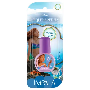 Esmalte Infantil Impala Pequena Sereia Quero Ser Desse Mundo +5 Anos 6ml