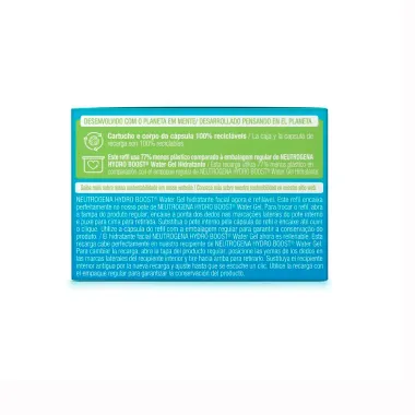 Neutrogena Hydro Boost Water Gel Hidratante Refil 50g