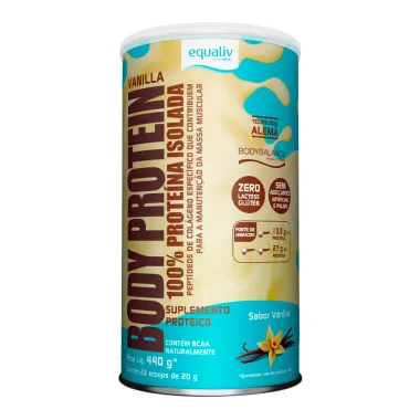 Body Protein Equaliv Vanilla 440g Pote