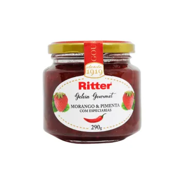 Geleia Gourmet Ritter Morango e Pimenta com Especiarias 290g