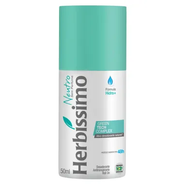 Desodorante Herbíssimo Neutro Roll-on 48h 50ml Frasco