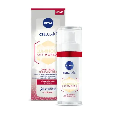 S&eacute;rum Nivea Cellular Luminous 630&deg; Antimarcas Anti-Idade 30ml