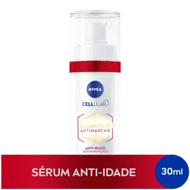S&eacute;rum Nivea Cellular Luminous 630&deg; Antimarcas Anti-Idade 30ml