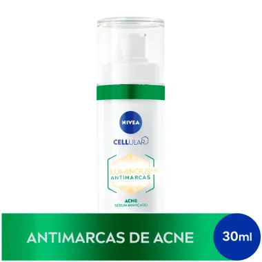 Sérum Nivea Cellular Luminous 630° Antimarcas Acne 30ml Frasco