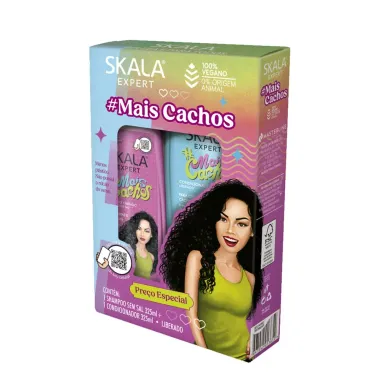 Shampoo e Condicionador Skala Cachos 325ml Cada