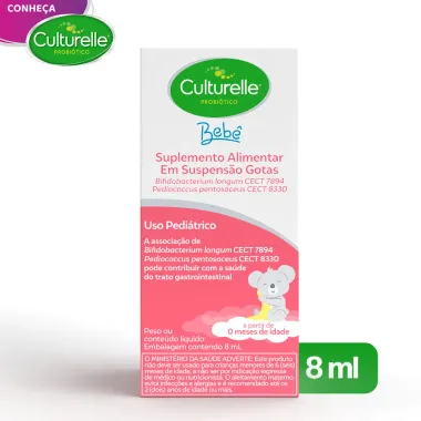 Culturelle Beb&ecirc; Probi&oacute;tico Gotas 8ml
