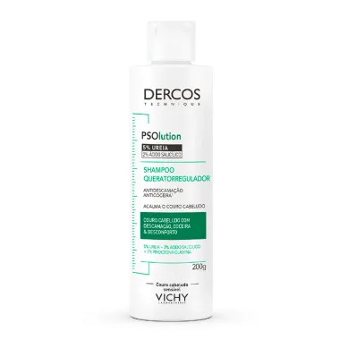 Dercos Technique PSOlution Shampoo Queratorregulador 200g Frasco