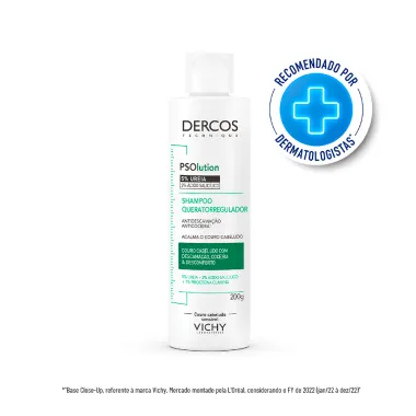 Dercos Technique PSOlution Shampoo Queratorregulador 200g Verso